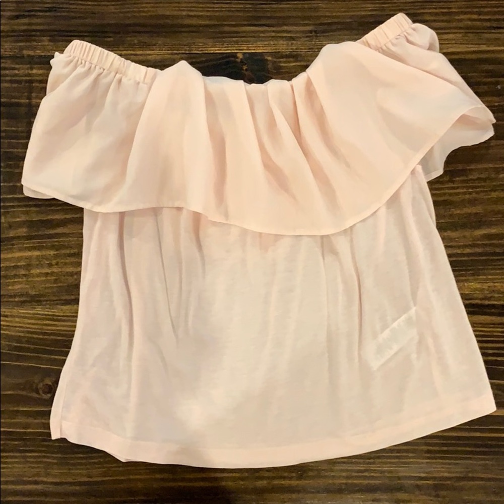 French Connection off the shoulder top